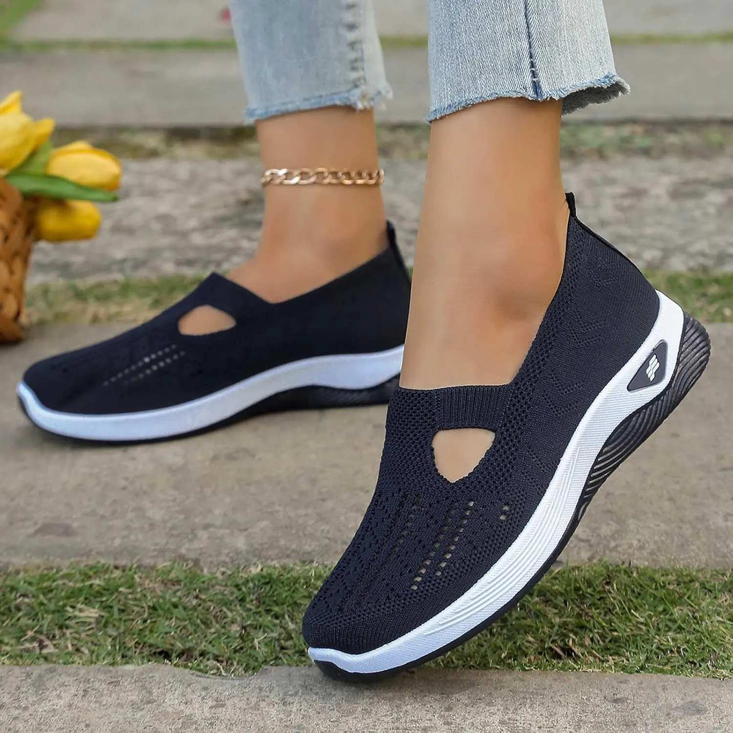 Sandals Women Arch Support Sandals Orthopedic Breathable Sandal Soft Memory Foam Sandal Walking Shoes