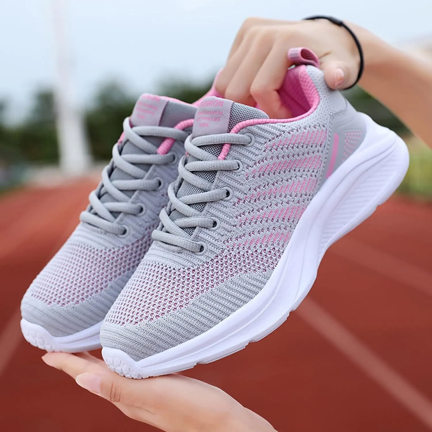 Sports Breathable Outdoor Lace Up Runing Shoes Fashion Shoes Fashion Mesh Women's Casual Shoes