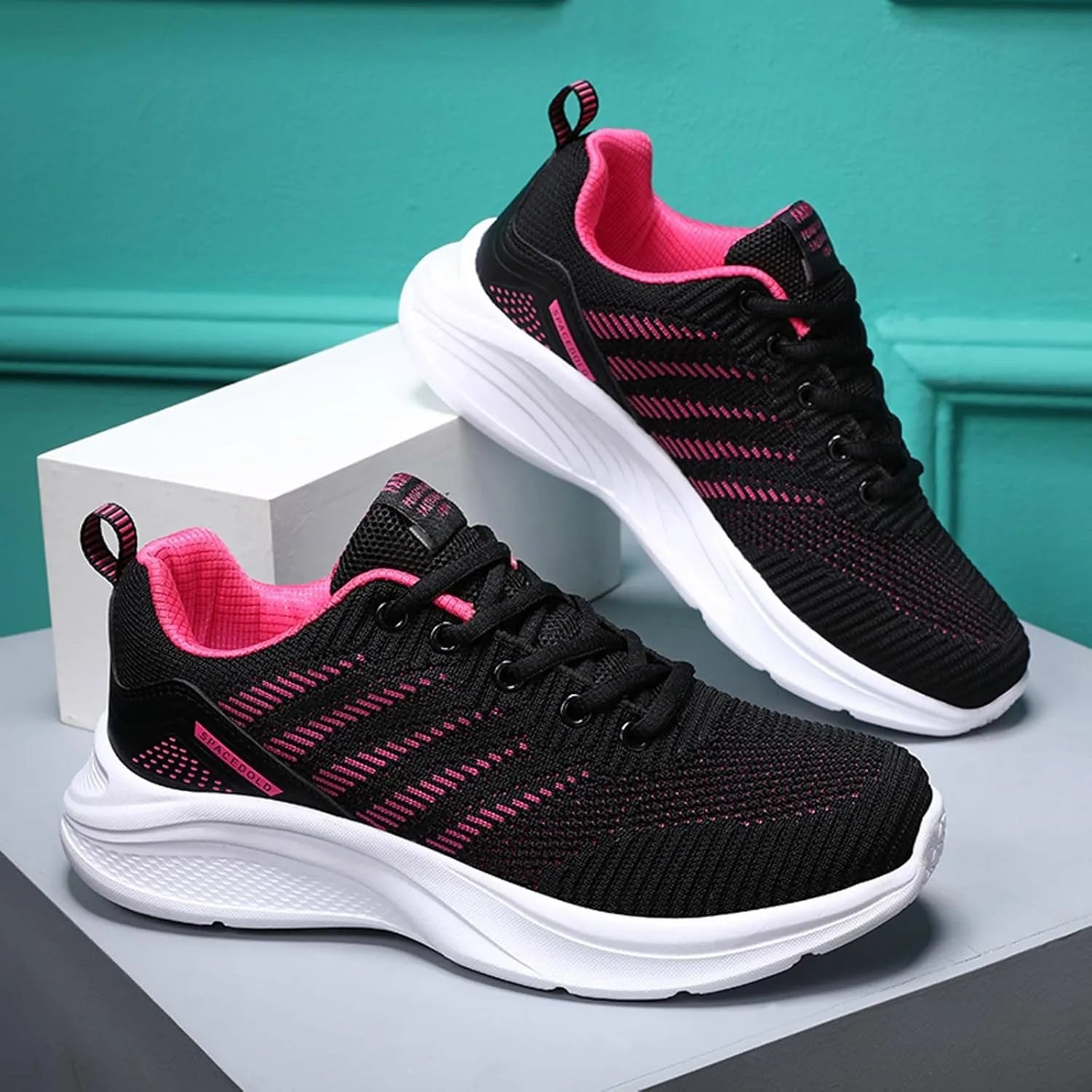 Sports Breathable Outdoor Lace Up Runing Shoes Fashion Shoes Fashion Mesh Women's Casual Shoes