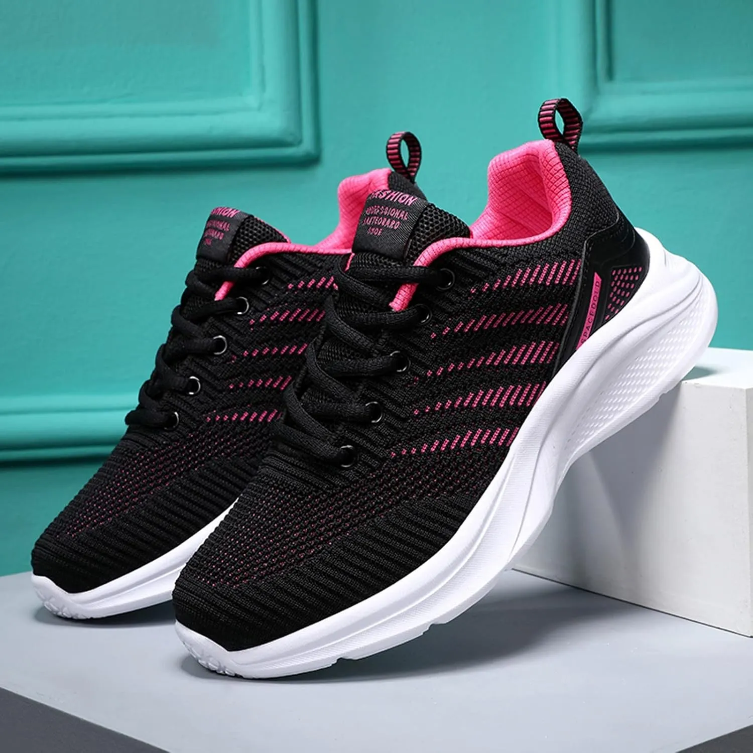 Sports Breathable Outdoor Lace Up Runing Shoes Fashion Shoes Fashion Mesh Women's Casual Shoes