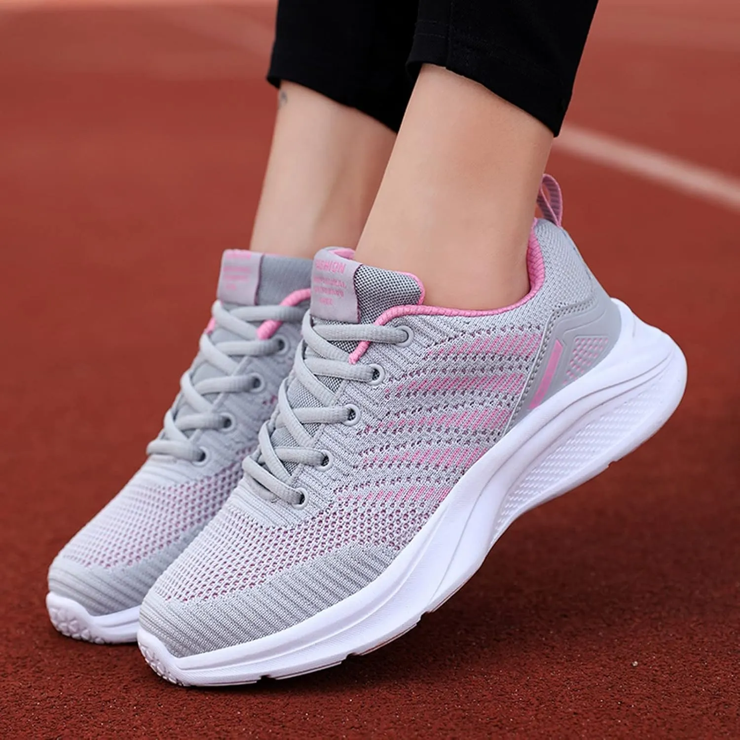 Sports Breathable Outdoor Lace Up Runing Shoes Fashion Shoes Fashion Mesh Women's Casual Shoes