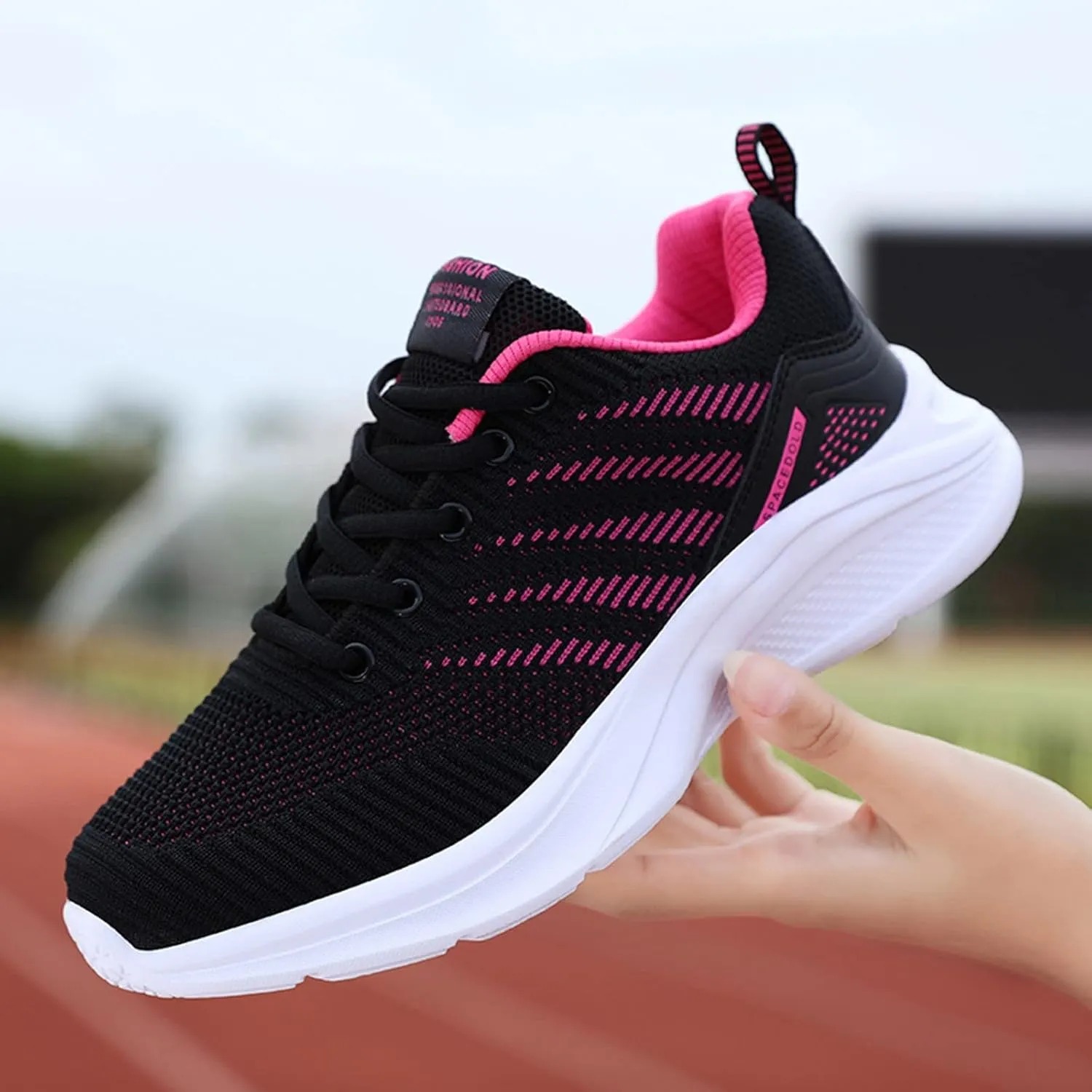 Sports Breathable Outdoor Lace Up Runing Shoes Fashion Shoes Fashion Mesh Women's Casual Shoes