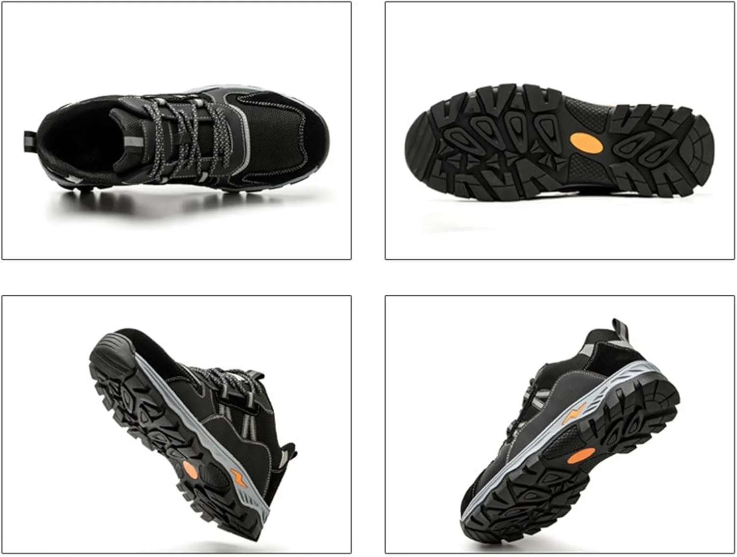 Tennis Shoes Womens Non Slip Lace Up Padded Sneakers Hiking Shoes Men Waterproof Breathable Casual Shoes