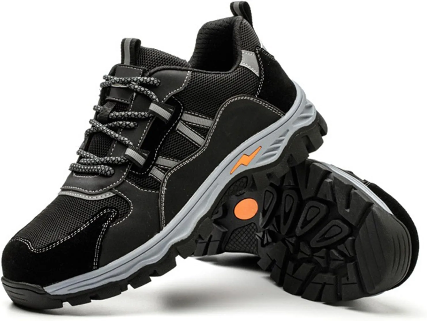 Tennis Shoes Womens Non Slip Lace Up Padded Sneakers Hiking Shoes Men Waterproof Breathable Casual Shoes