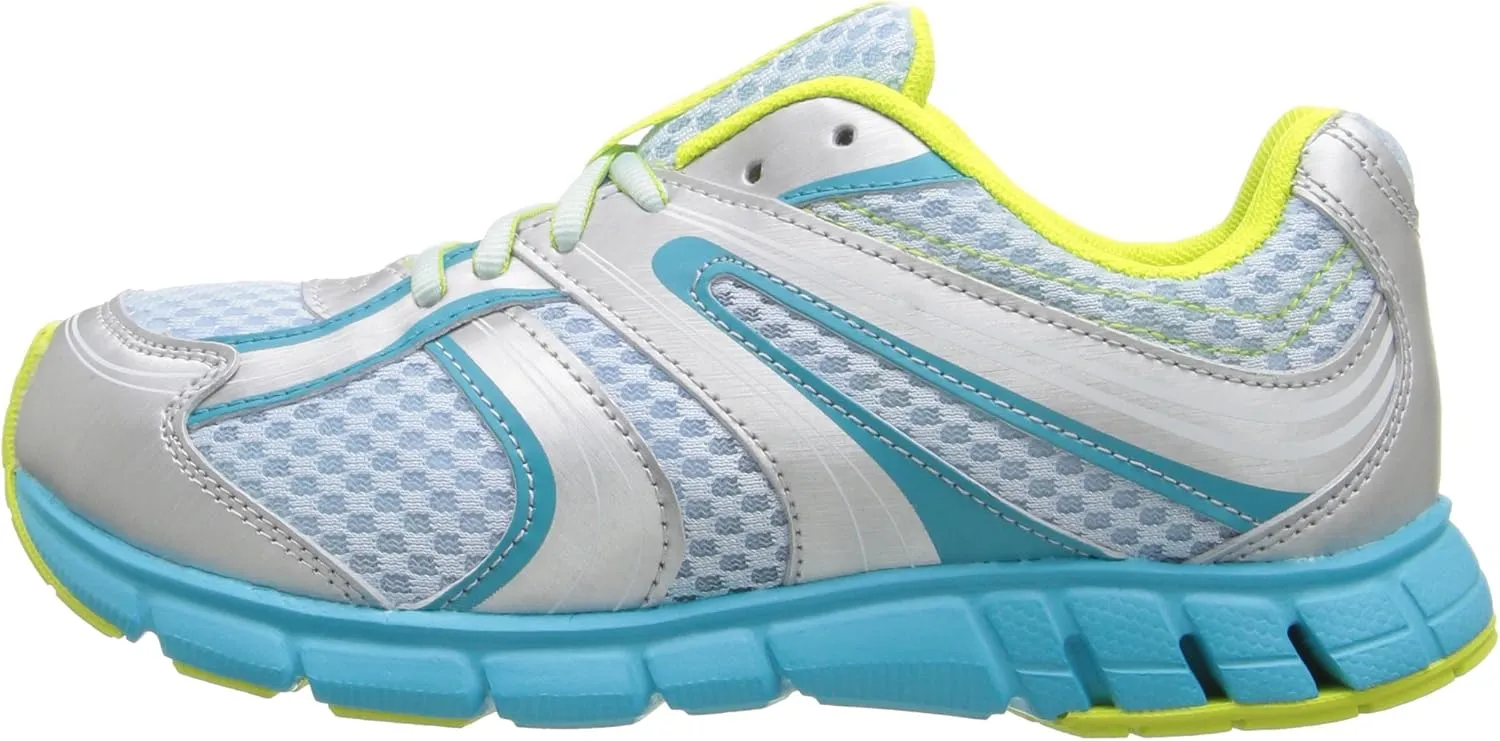 TSUKIHOSHI 3583 DASH Lace-Up Machine Washable Child Sneaker Shoe with Wide Toe Box and Slip-Resistant, Non-Marking Outsole - For Toddlers and Little Kids, Ages 1-8