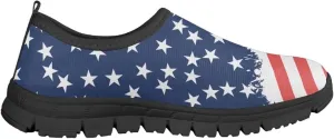 Unisex Slip On Flats Sneakers for Boys Girls,Children's Air Mesh Running Shoes Outdoor Sport Training Shoes