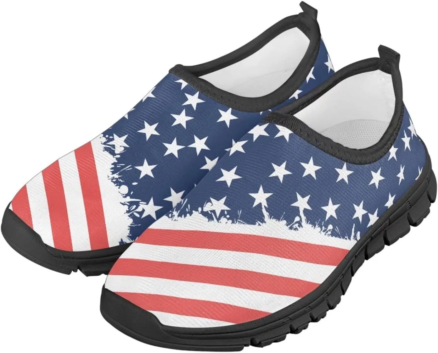 Unisex Slip On Flats Sneakers for Boys Girls,Children's Air Mesh Running Shoes Outdoor Sport Training Shoes
