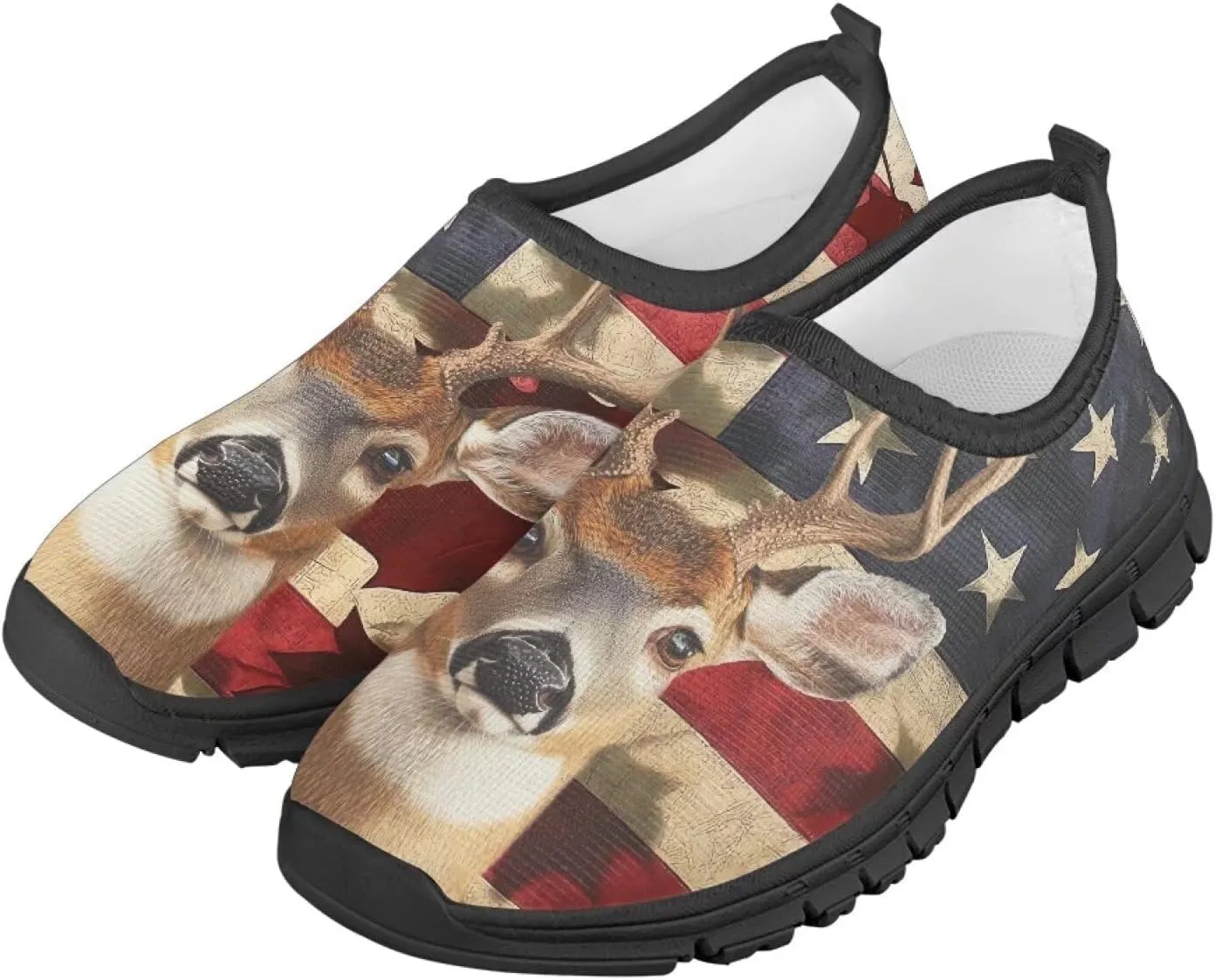 Unisex Slip On Flats Sneakers for Boys Girls,Children's Air Mesh Running Shoes Outdoor Sport Training Shoes