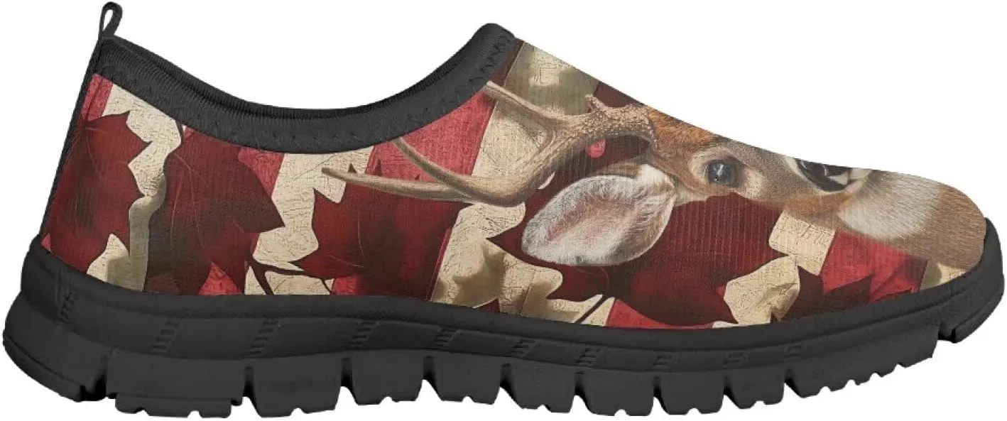Unisex Slip On Flats Sneakers for Boys Girls,Children's Air Mesh Running Shoes Outdoor Sport Training Shoes