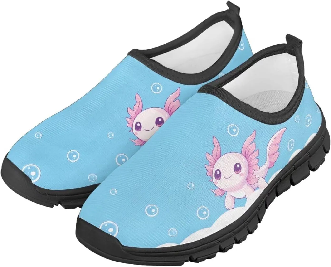 Unisex Slip On Flats Sneakers for Boys Girls,Children's Air Mesh Running Shoes Outdoor Sport Training Shoes