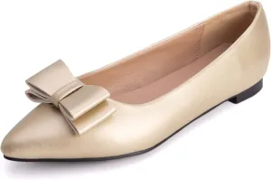 Walking Flats Women Daily Pointed Toe Work Dolly Shoes