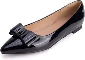 Walking Flats Women Daily Pointed Toe Work Dolly Shoes