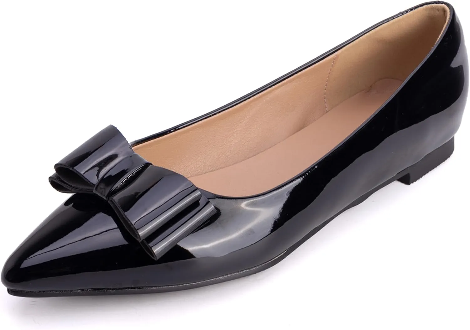 Walking Flats Women Daily Pointed Toe Work Dolly Shoes