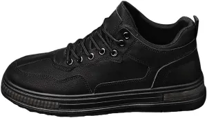 White Platform Sneakers Walking Shoes for Men Womens White Tennis Shoes Slip on Non Slip Low Top Casual Loafers for Men Walking Sneakers for Women Arch Suport