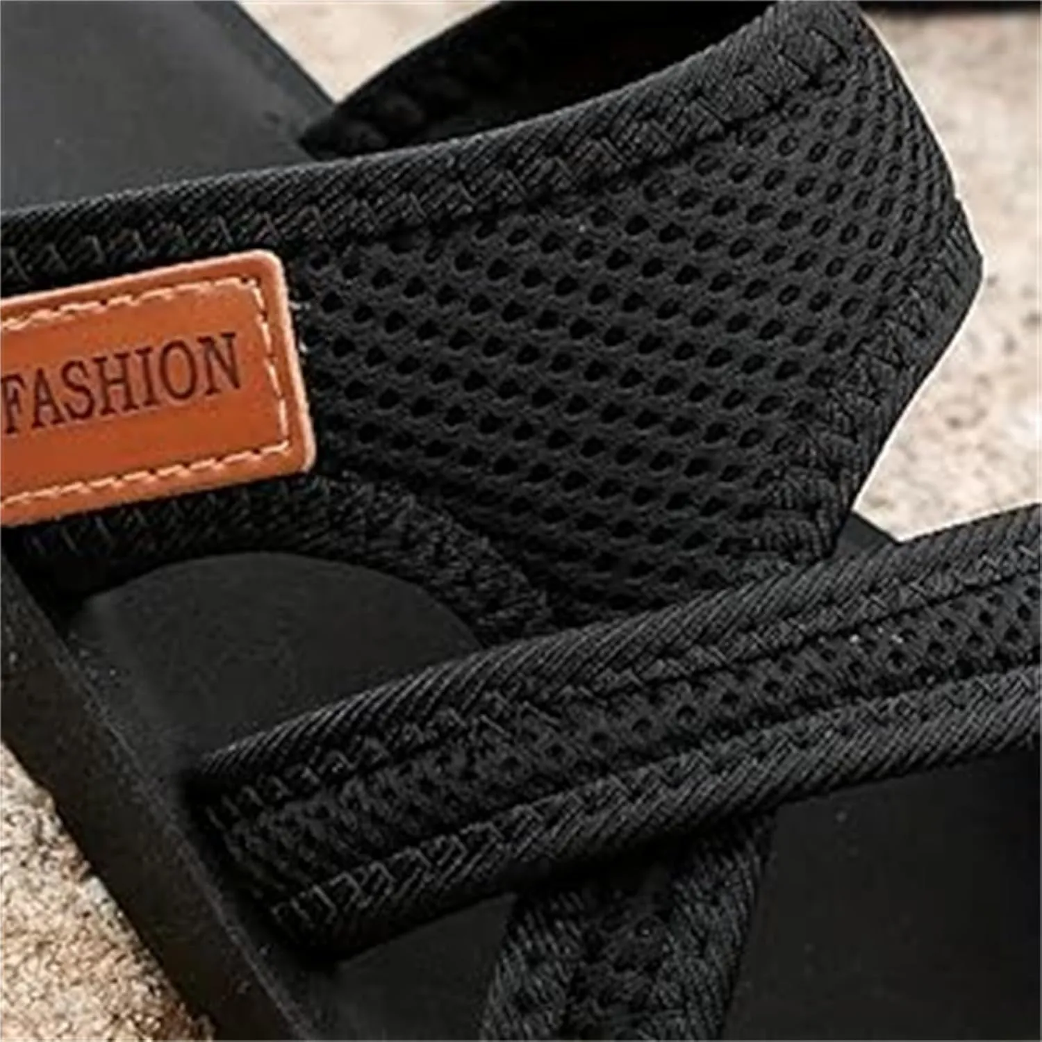 Women's Breathable Mesh Slide Sandals Avylays Orthopedic Arch Support Comfortable Non-Slip Beach Flats Slippers