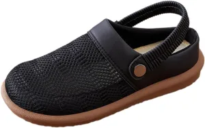 Women's Casual Slip On Flat Sandals Comfortable Lightweight Breathable For Home Vacation Beach Outfit Spring