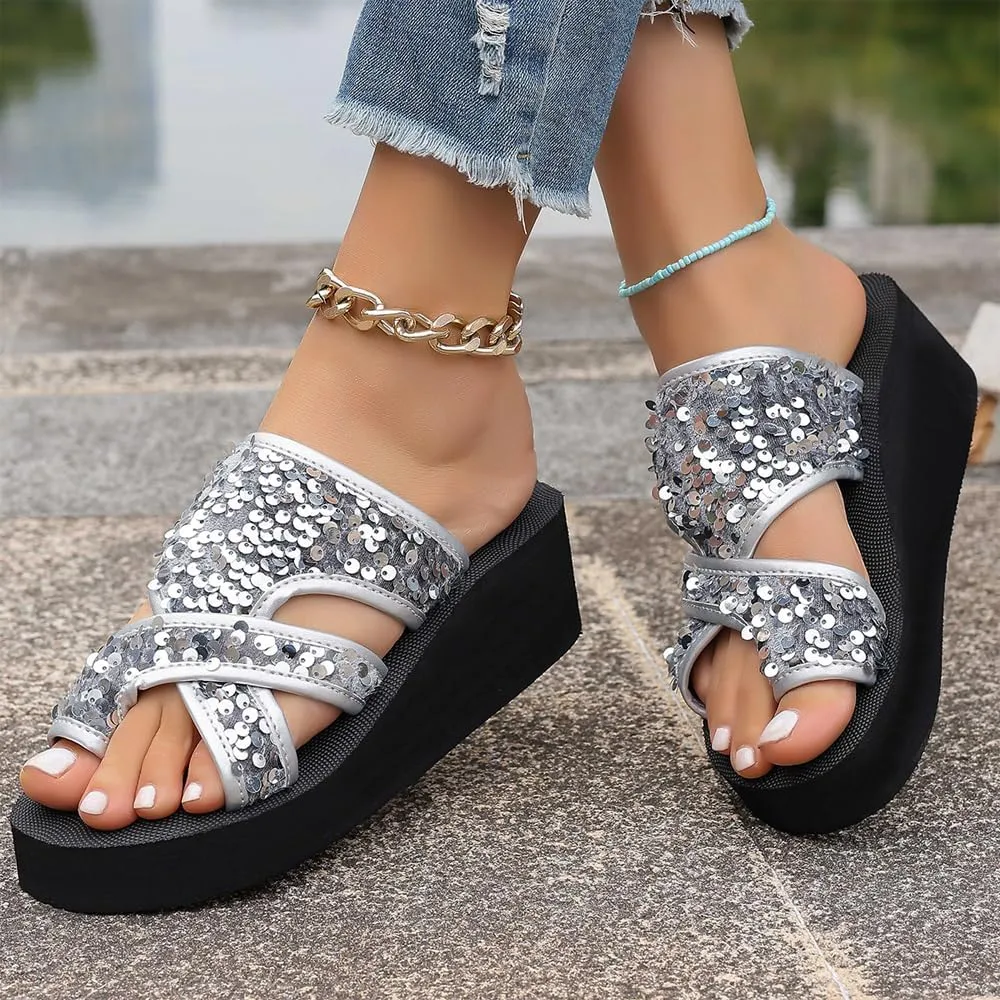 Women's Comfortable Breathable Mesh Flip Flops, Breathable Mesh Sandals for Women, Orthopedic Beach Sandals for Women