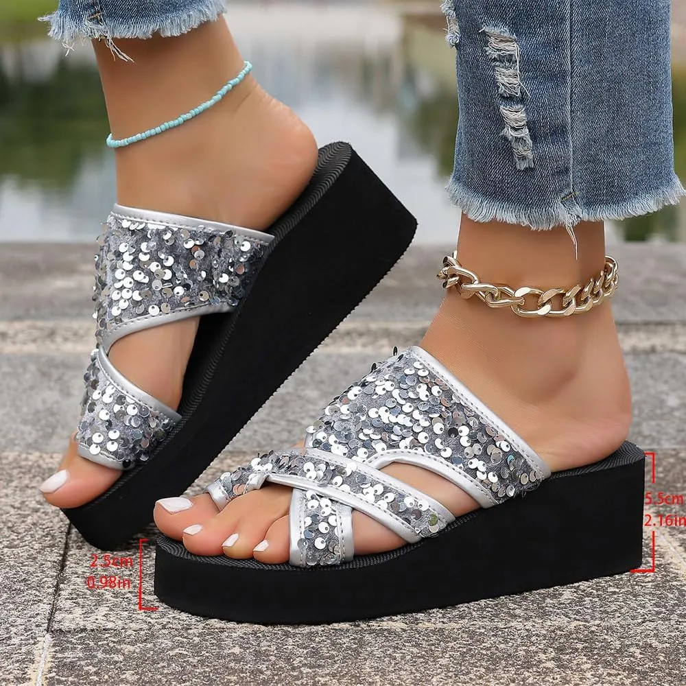 Women's Comfortable Breathable Mesh Flip Flops, Breathable Mesh Sandals for Women, Orthopedic Beach Sandals for Women
