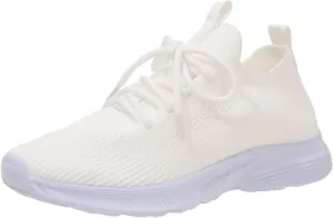 Women's Fashion Sneakers Leather Sneakers for Women Casual Breathable Tennis Shoes Work Shopping Travel