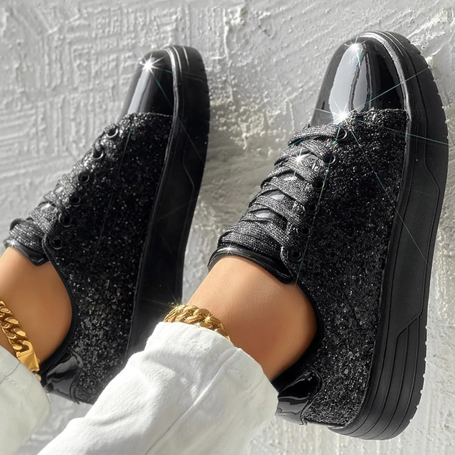 Womens Fashion Sneakers Shoes for Woman Womens Shoes Sport Shoes for Womenscomfortable Slip on Platform Sneakers
