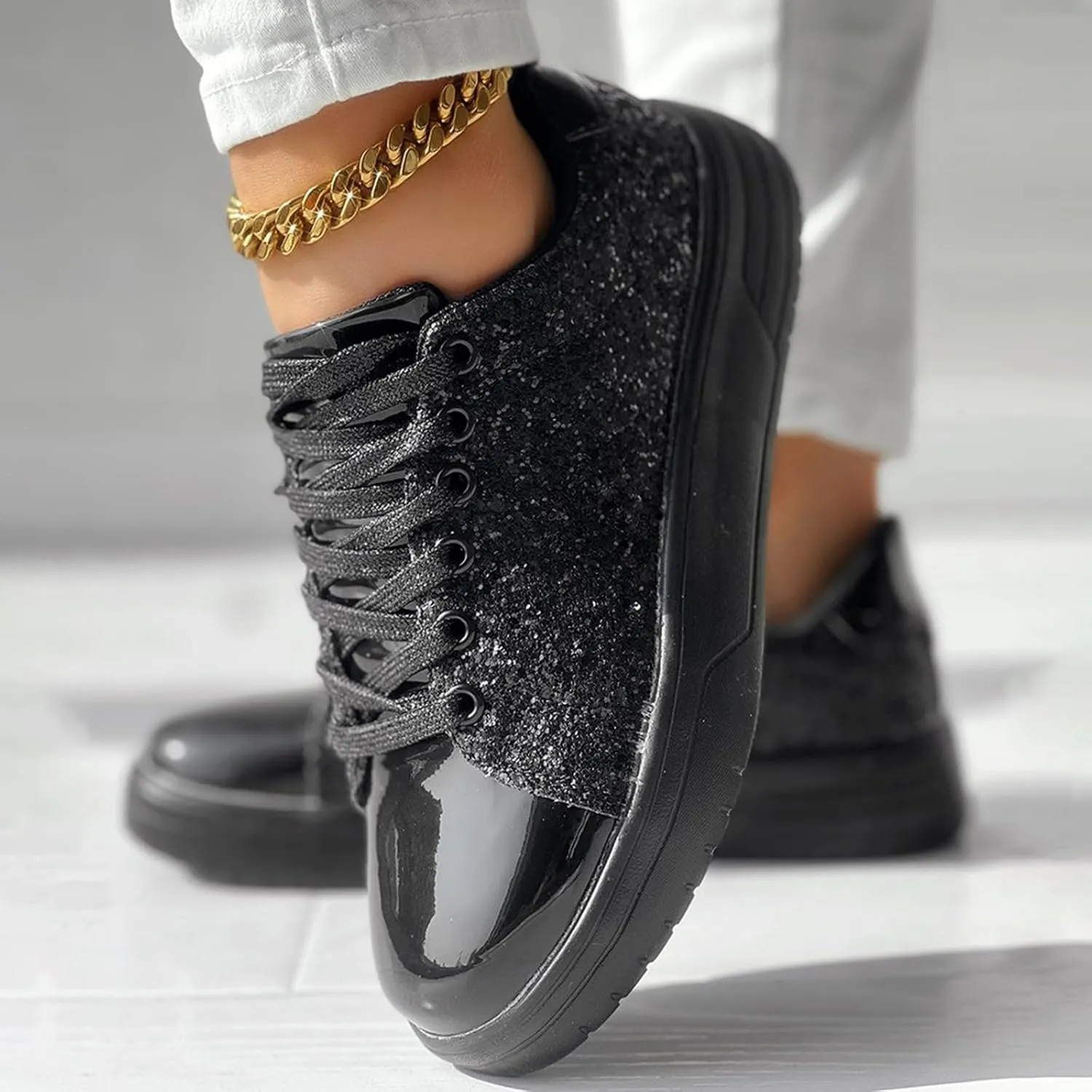 Womens Fashion Sneakers Shoes for Woman Womens Shoes Sport Shoes for Womenscomfortable Slip on Platform Sneakers