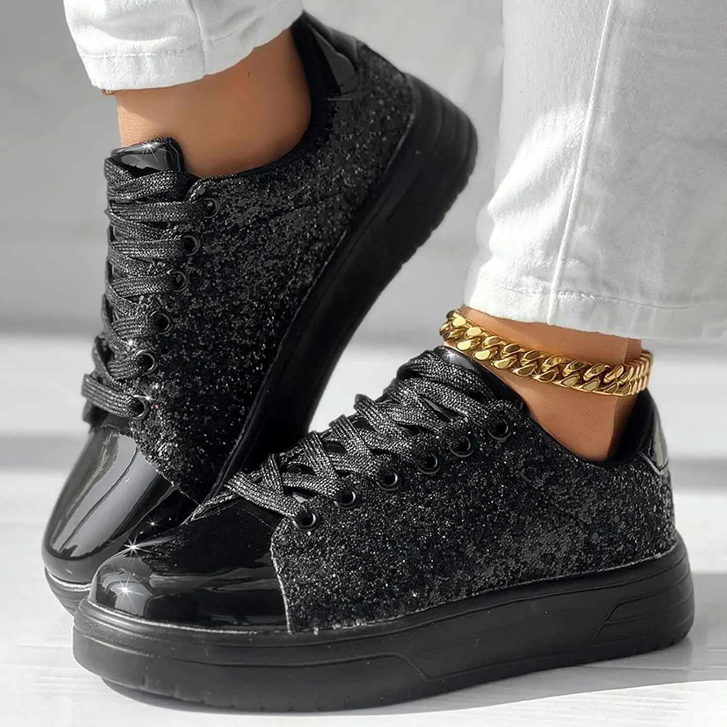 Womens Fashion Sneakers Shoes for Woman Womens Shoes Sport Shoes for Womenscomfortable Slip on Platform Sneakers