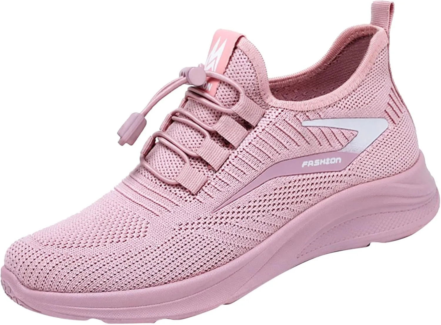 Women's Lightweight Walking Tennis Shoes Comfortable Breathable Knitted Sneakers Fashionable Glitter Sneakers