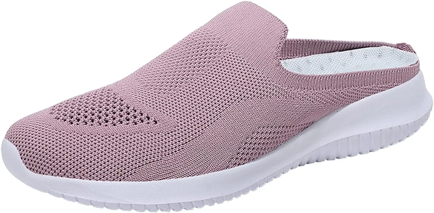 Womens Orthopedic Walking Loafers Slip On Sneakers with Arch Support Comfortable Casual Shoes Plantar Fasciitis Relief Foot Heel Pain Diabetic Feet