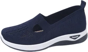 Women's Sandals Soft Arch Support Sandals Woven Orthopedic Breathable Sandals Outdoor Anti-Skid Sports Shoes