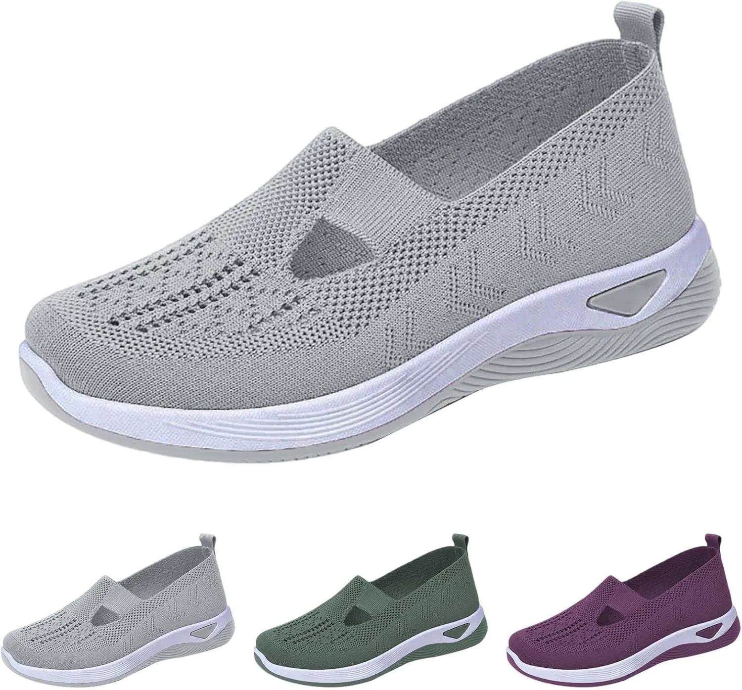 Women's Shoes Casual Dressy Platform Loafers for Women Wide Wide Toe Box Trendy CasualLightweight Breathable Christmas Shoes Men Womens Casual Shoe